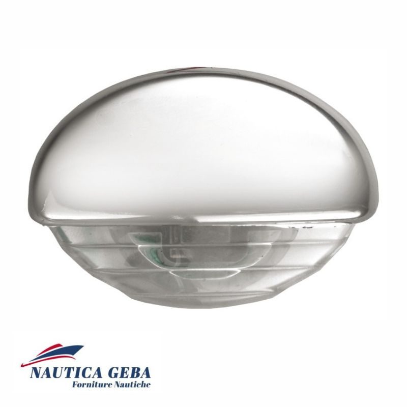 Luce ad incasso luce di cortesia cromata LED blu inox IP65 12v in tecnopolimero, complete di guarnizione. Luce ad incasso luce di cortesia cromata LED blu inox IP65 12v disponibile nel nostro negozio online di accessori nautici.