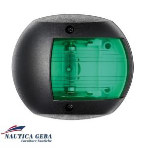 Luci di via led Classic 20 per imbarcazioni fino a 20 m verde destro 112 gradi nero