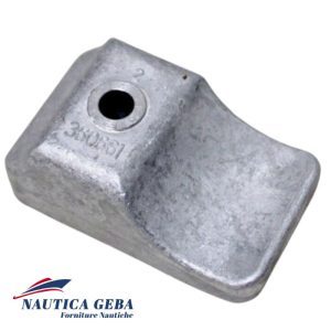 Anodi Sacrificali Barca - Anodo Laterale Piede Evinrude G2 Johnson/Evinrude - Ricambio originale 0360661