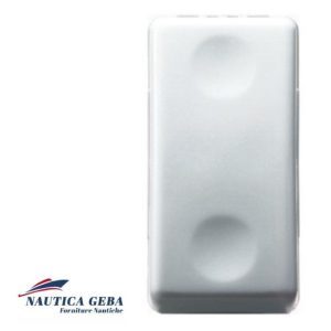 Interruttore Unipolare 250V AC - 16AX - 1 Modulo System White