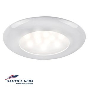 Plafoniera LED da Incasso SOLE Ghiera Bianca