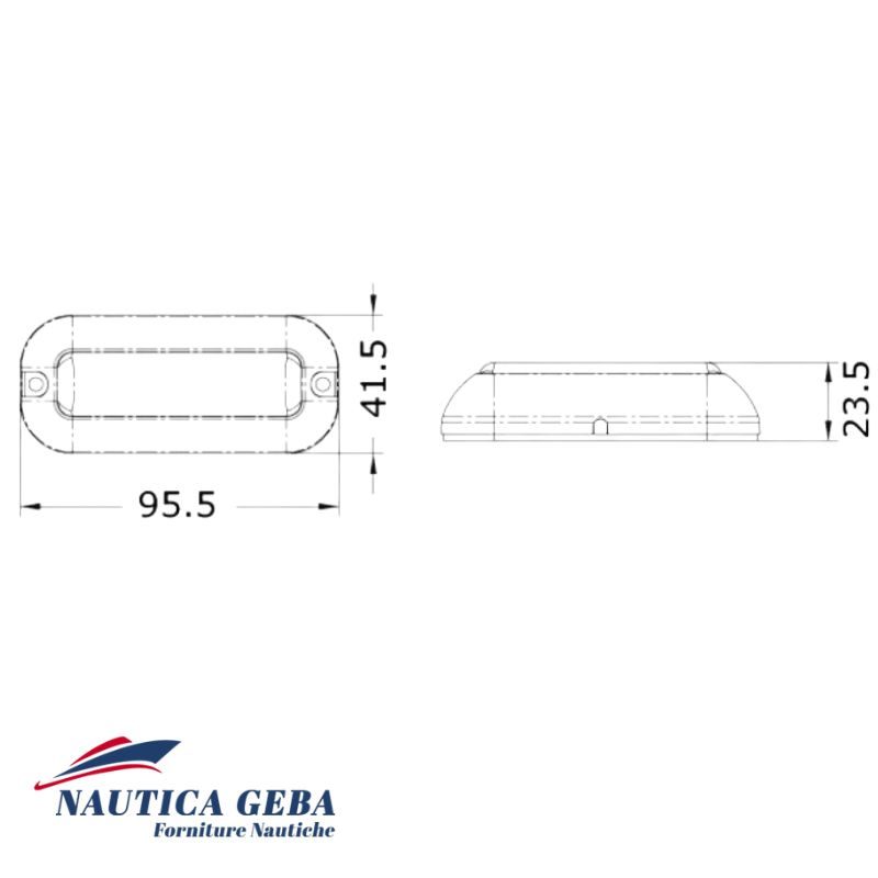 Luce subacquea a LED - misure