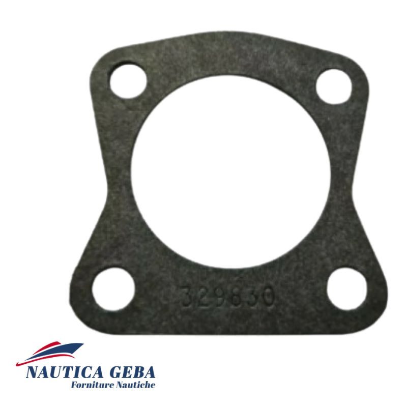 Guarnizione Coperchio termostato specifica per i motori 3 cilindri (918 cc) prodotti tra il 1986 e il 1992. Guarnizione Coperchio Termostato Evinrude Johnson BRP 3 cilindri (918 cc) 1986-1992 - ricambio originale 0329830
