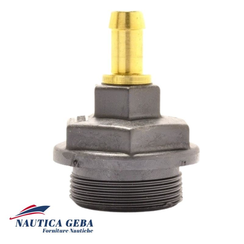 Coperchio Termostato, componente di tenuta e supporto essenziale per il corretto funzionamento del circuito di raffreddamento dei motori fuoribordo Evinrude. Coperchio Termostato – Ricambio Originale 5000832 (Evinrude)